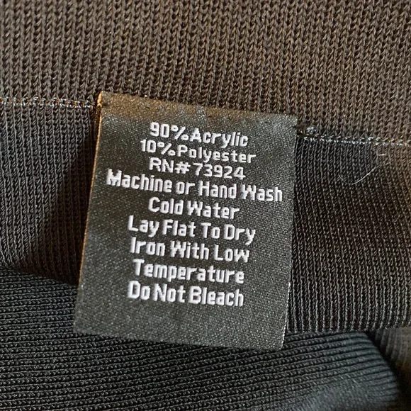 NWT Misook Black Pants with zippered ankles - Picture 5 of 7